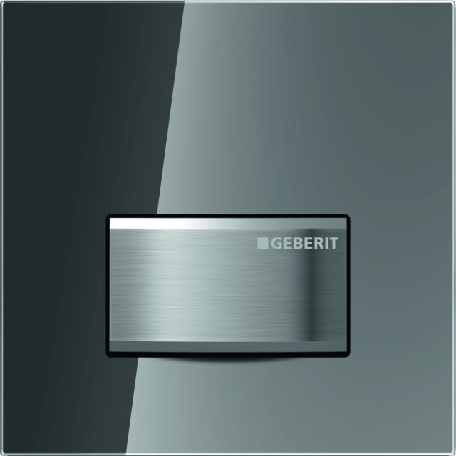 Urinal ActPlate Type50 SmokedGlass