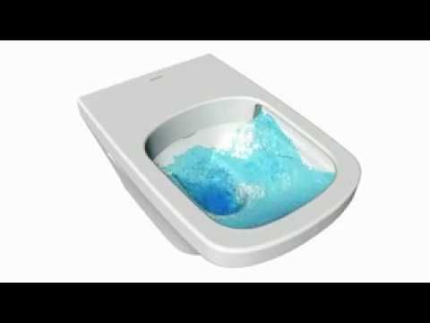 Durastyle Wall-Mounted Toilet White