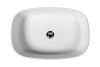 Ava Countertop Basin Polished White 560x365x120mm