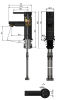 Meir Short Basin Mixer - Straight Spout (Matt Black)