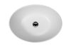 Rio Small Countertop Basin Polished White 495x275x165mm