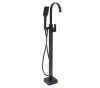 Shore Matt Black Square Freestanding
