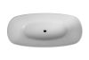 Vivian Freestanding Bath Polished White 1595x730x475mm