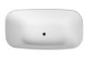 Catherine Freestanding Bath Polished White 1600x810x450mm