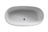 Dubai Freestanding Bath Pearl White 1650x830x500mm