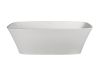 Carmen Freestanding Bath Pearl White 1700x770x580mm
