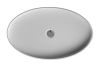 Maya Countertop Basin Polished White 700x400x90mm