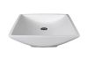 Magpie Countertop Basin Polished White  470x495x100mm