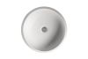 Bologna Countertop  Basin Polished White 445x445x135mm