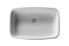 Deonne Countertop Basin Polished White 560x365x120mm