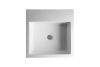 Edith Pillar Basin Pearl White NTH 500x500x910mm