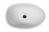 Elaine Countertop Basin Polished White 570x380x150mm
