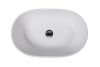 Dubai Countertop Basin Polished White 550x350x125mm
