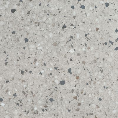 Terrazzo Light Grey Matt Stoneware Porcelain 600x600x10mm (1.44sqms/bx)