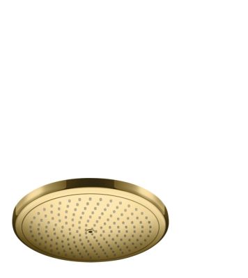 Croma Overhead shower 280 1jet EcoSmart 9 l/min Polished Gold Optic
