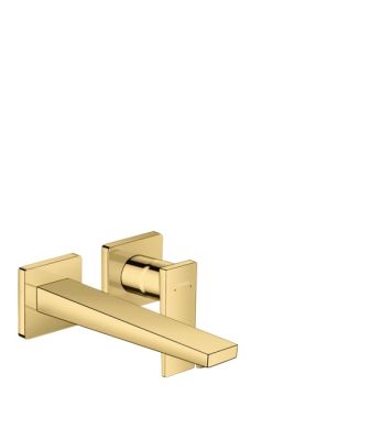 Metropol 2-H.Basin Mixer Polished Gold Optic
