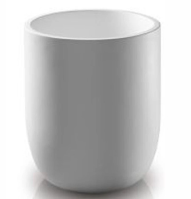 Flow 450 Pillar Basin Pearl White 400x400x450mm