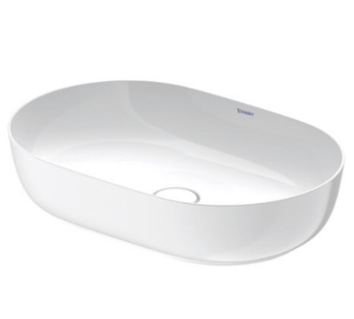 Luv Washbowl 600x400mm Satin White Matt