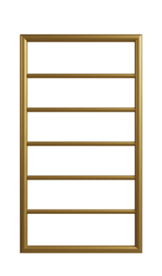 Jeeves Spartan Boxx (520) Straight Pearl Gold Right 935x520x118mm