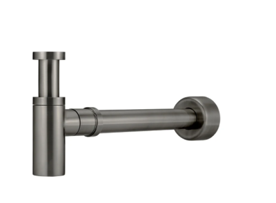 Meir Round Bottle Trap for 32mm Basin Waste & 40mm Outlet - Gun Metal