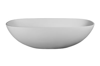 Amsterdam Freestanding Bath Polished White 1665x750x470mm