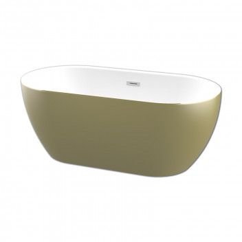 Zala Freestanding Bath Champagne 1440x750x570mm