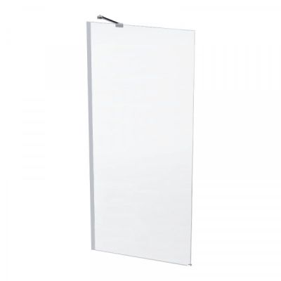 VSWM11SC Vision Shower Screen (368MM STAB) 1100x2000x8mm Silver/Clear