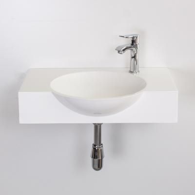 Proto Basin 600 Composite 600x450x140mm Polished White 
