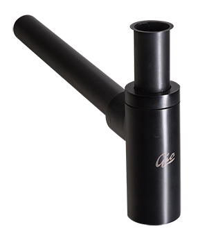 Bottle Trap Round 32x32 - Matt Black