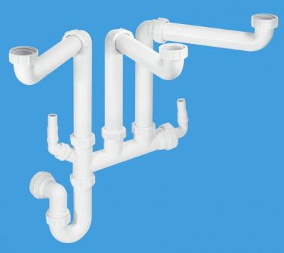 Three Bowl Kit + 75mm Seal Trap