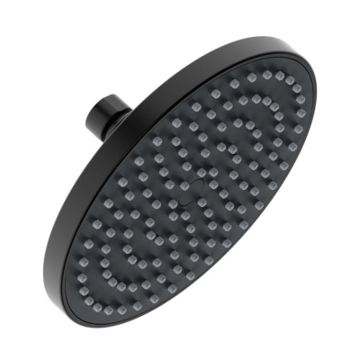 Plus Shower Rose 200mm Matt Black