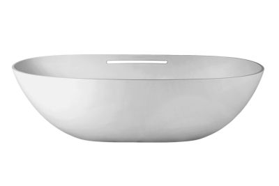Lara Freestanding Bath Polished White 1800x750x506mm 