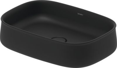 Zencha Countertop Basin Washbowl Black 550x390mm Anthracite