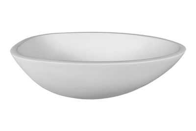 Elaine Countertop Basin Pearl White 570x380x150mm