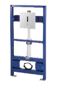 Sensor WC Concealed Electronic Flush Valve for WC Including Frame Powered by 6 x 1.5V AA batteries F