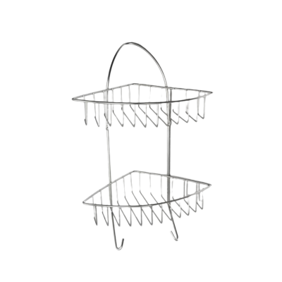Corner Shower Rack with Hooks