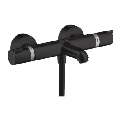 Ecostat Bath thermostat Comfort for exposed installation Matt Black 
