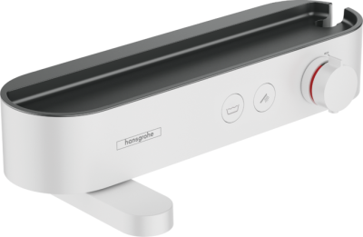 Pulsify ShowerTablet Select Bath thermostat 400 for exposed installation Matt White
