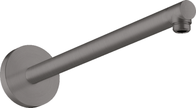 ShowerSolutions Shower Arm 390 mm Brushed Black Chrome