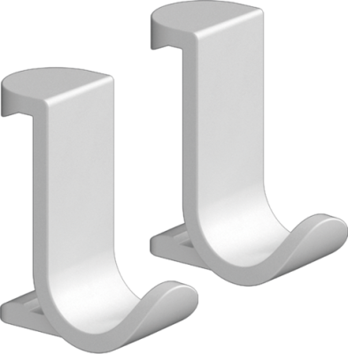 Wallstoris Towel Hook Wide Matt White