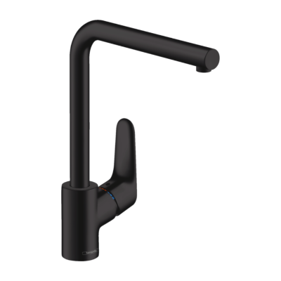 Decor Kitchen Mix.280 Swivel Spout Matt Black