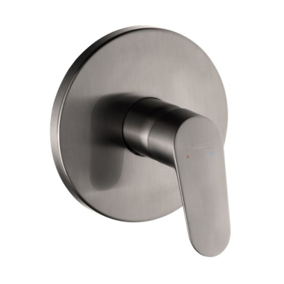 Decor Single lever shower mixer for concealed installation Brushed Black Chrome