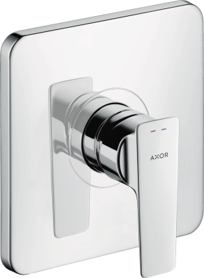 Single Lever Shower Mixer For Concealed Installation Brushed Black Chrome