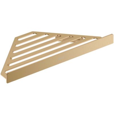 AddStoris Corner Basket Brushed Bronze