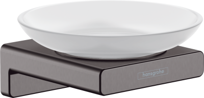AddStoris Soap Dish Brushed Black Chrome