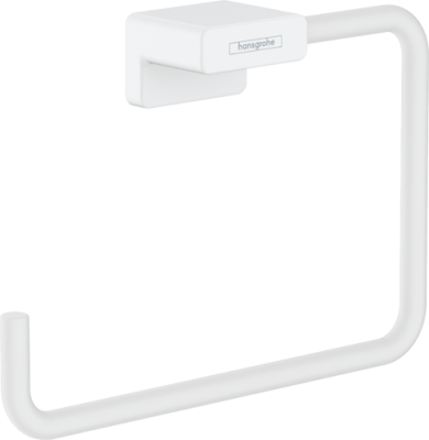 AddStoris Towel Ring Matt White
