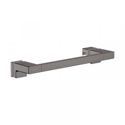 AddStoris Shower Door Handle Brushed Black Chrome