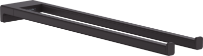 AddStoris Towel Holder Twin-hand.Matt Black 445mm