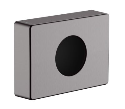 AddStoris Tissue Box Brushed Black Chrome