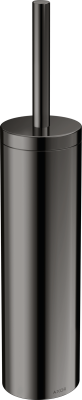 Toilet Brush Holder Wall-mounted Polished Black Chrome